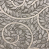Carrara White Marble Leaf Pattern Handmade Art Mosaic Tile