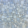 Azul Celeste Blue Marble Mini French Pattern Tile