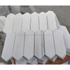 Dolomite White Marble Picket Mosaic Tiles