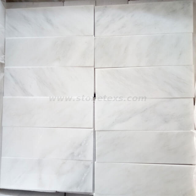 Top Quality Oriental White Asian Statuary Marble Tile